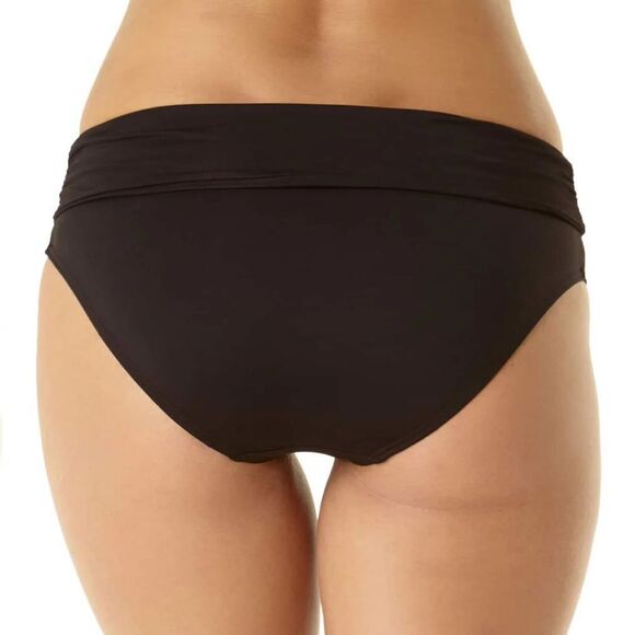 NWT Anne Cole Live In Color Convertible High Waist Shirred Swim Bottom 18W - Picture 6 of 10